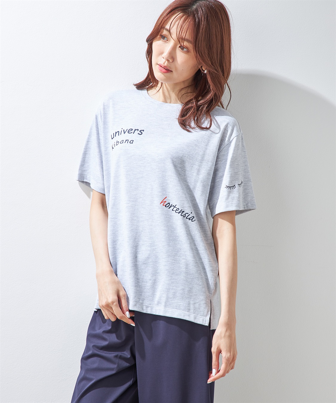 Petit Honfleur ミックスロゴプルオーバー_variation_2