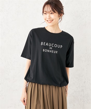 Petit Honfleur ドロストTシャツ_variationthumb_1