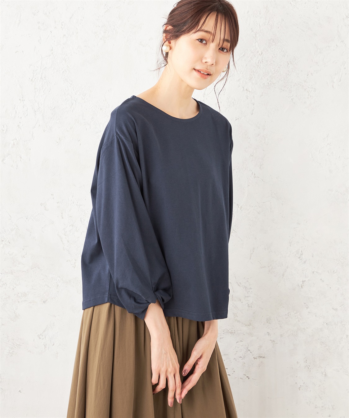 ロングTシャツ Petit Honfleur｜クロスプラス公式通販サイト