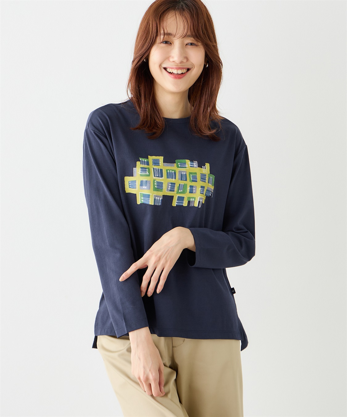 Petit Honfleur プリントTシャツ_main