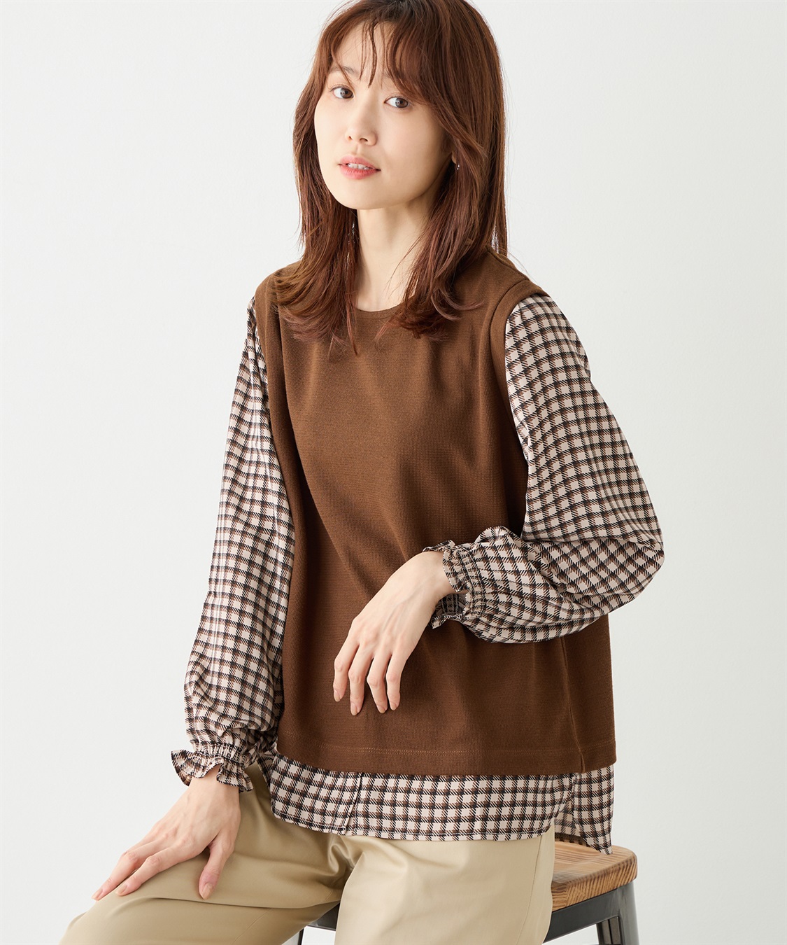 Petit Honfleur 切替プルオーバー_main