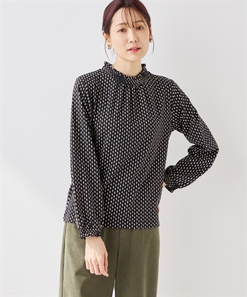 【雑誌掲載人気】BRILL ブリル★カシミアファープルオーバー　黒 BRILL(ブリル)｜CAFE LATTE プルオーバーニット/ボルドー の通販