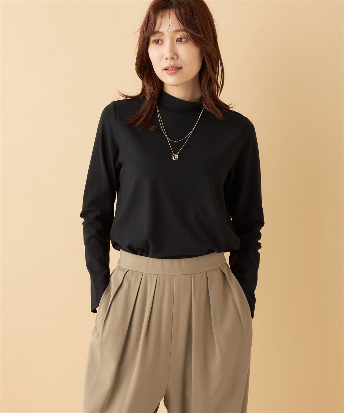 Petit Honfleur ハイネックプルオーバー_variation_3