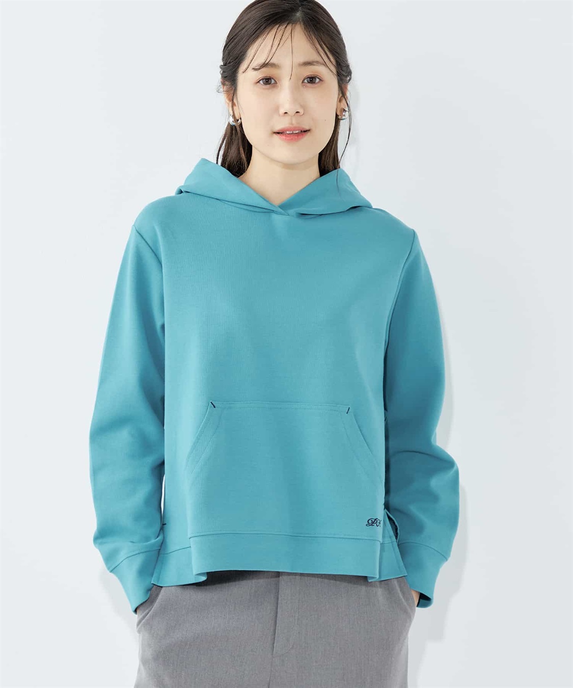 Petit Honfleur スウェットスリットパーカー_variation_2