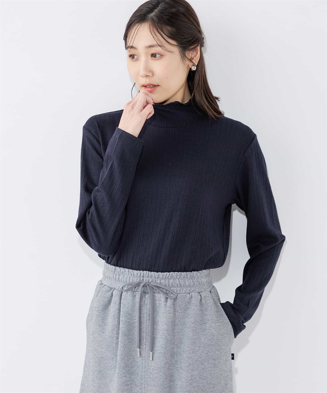 Petit Honfleur メロークシュネックプルオーバー_variation_3