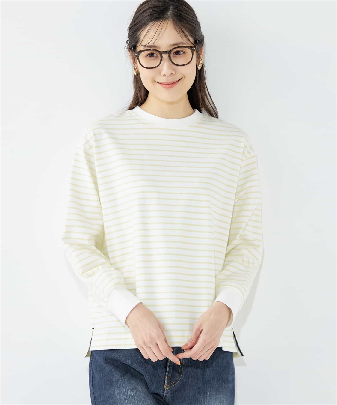 Petit Honfleur ボーダープルオーバー_main