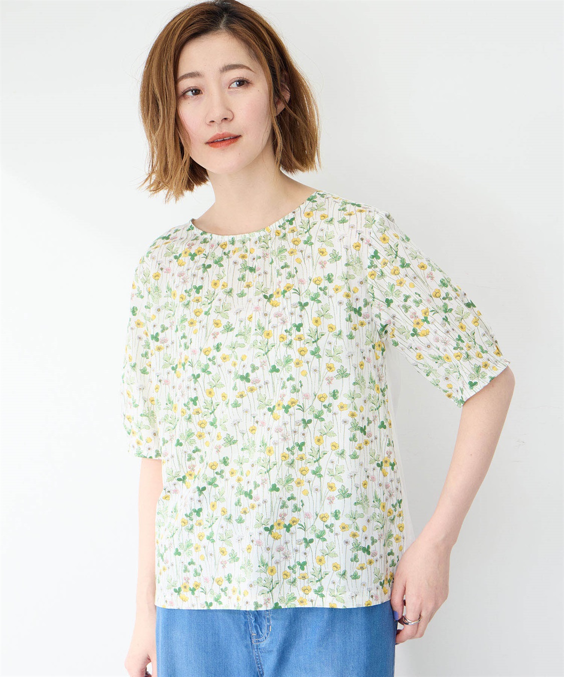 Petit Honfleur リバティプリントプルオーバー_variation_2