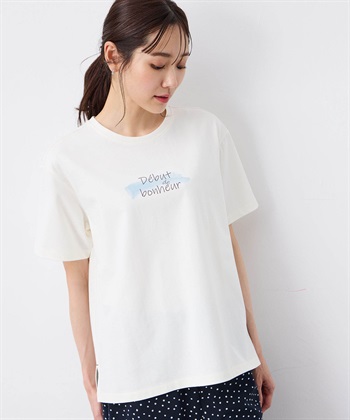 Petit Honfleur 【UVカット】【接触冷感】ロゴTシャツ_variationthumb_1