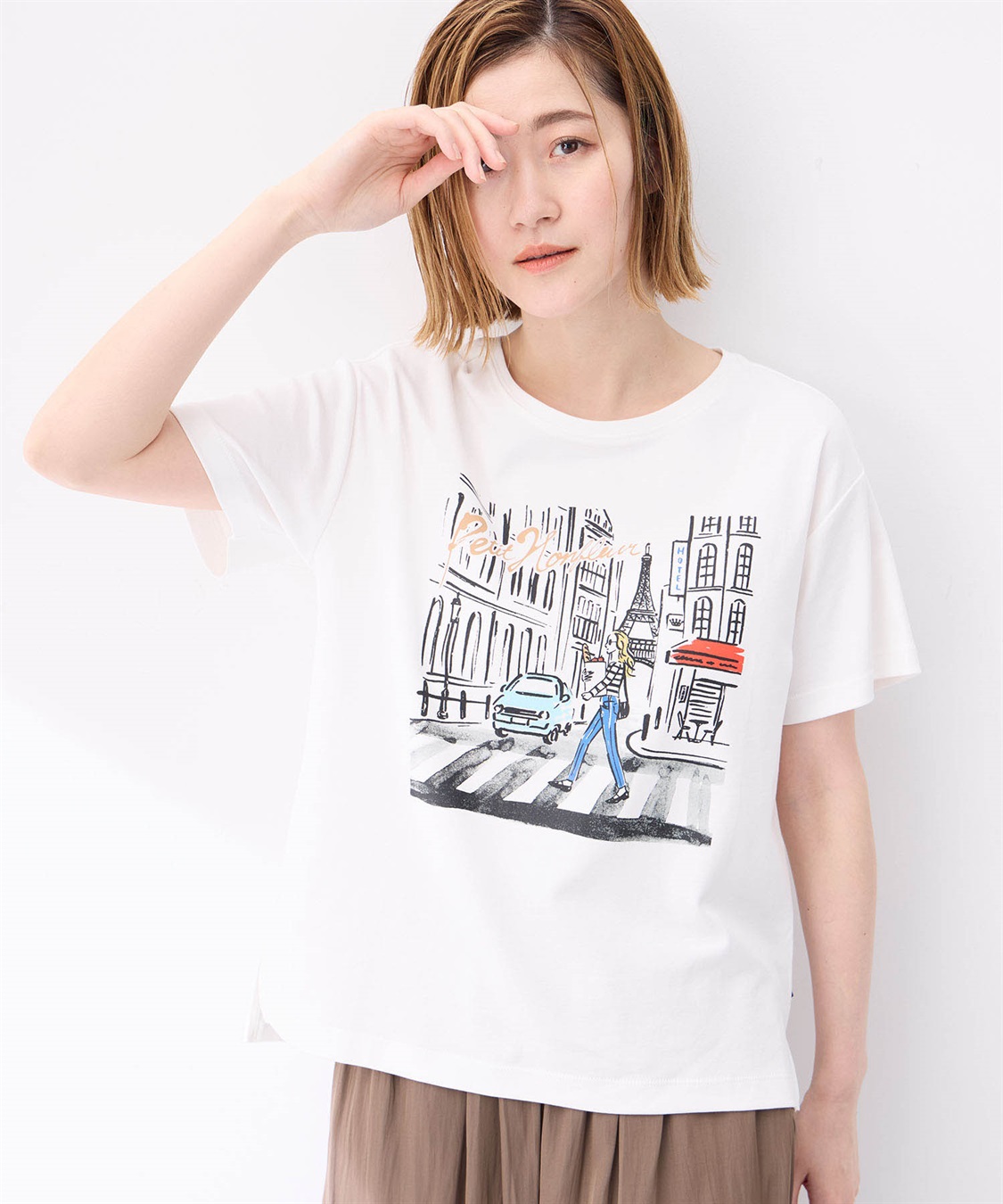 Petit Honfleur 【冷感】プリントTシャツ風景_variation_1