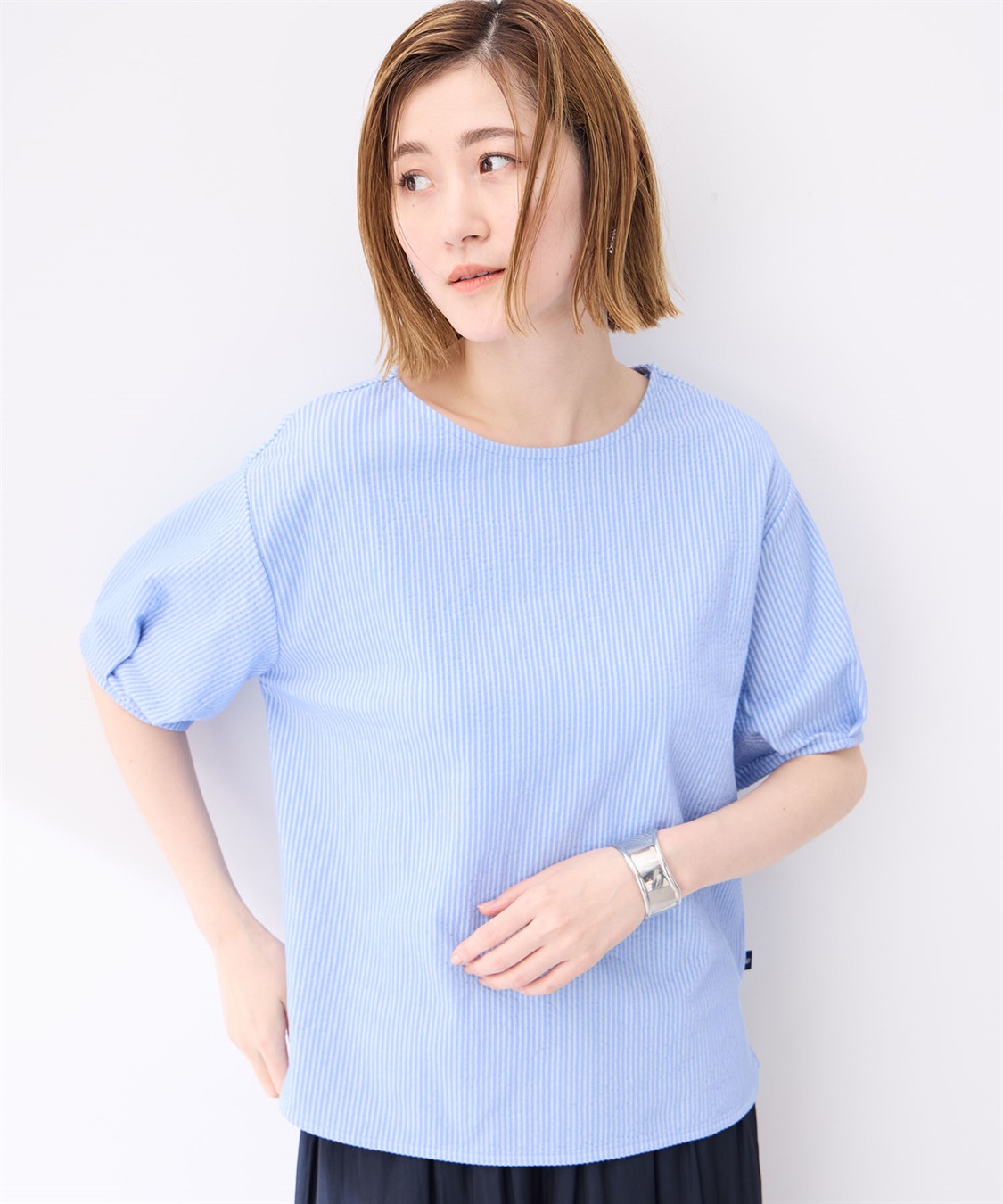 Petit Honfleur サッカーストライププルオーバー_variation_3