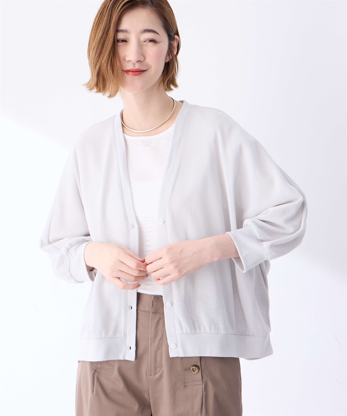 Petit Honfleur ドルマンカーディガン_variation_1