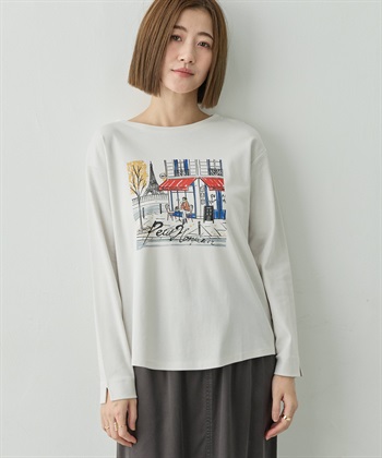 コラボプリントロンT(グレー-M)