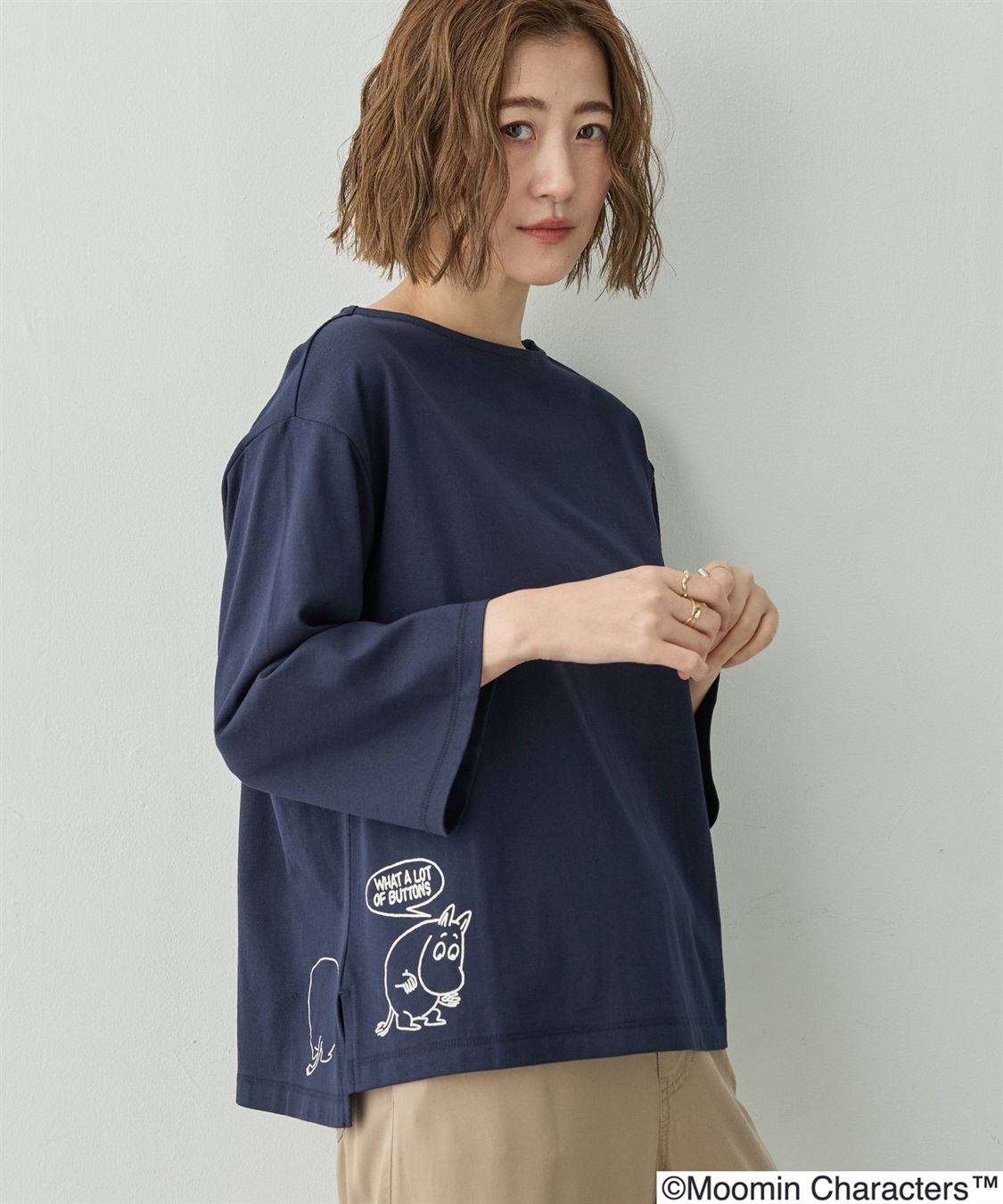 Petit Honfleur 【ムーミン】プリントプルオーバー_variation_3