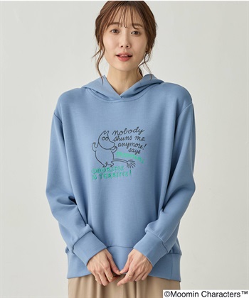 【ムーミン】ムーミンパーカー(ブルー-M)