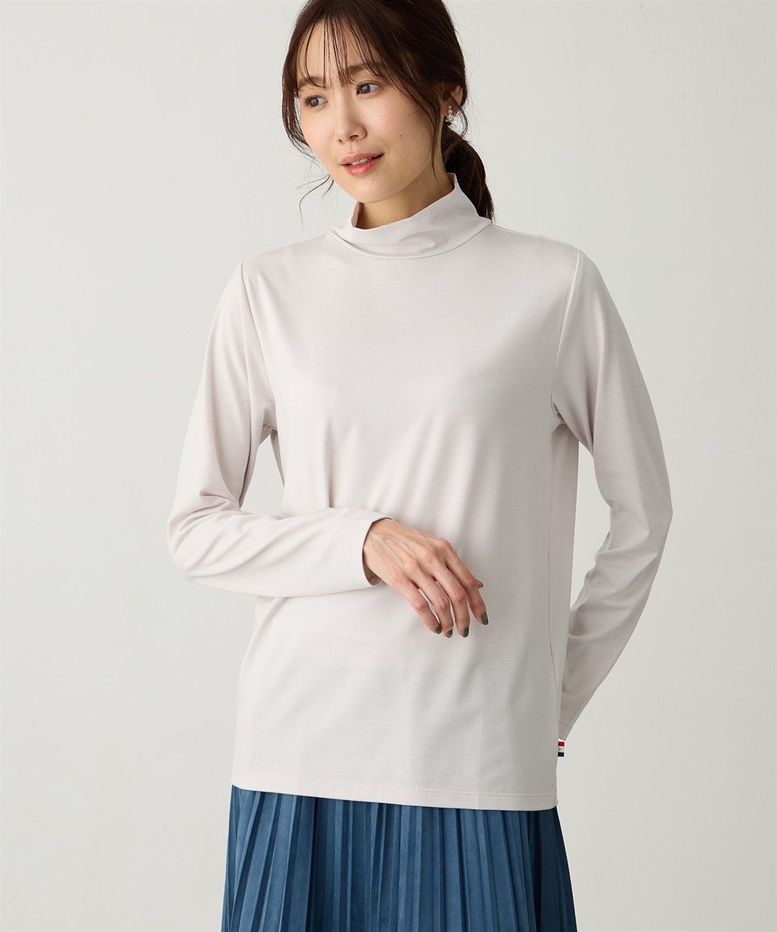 Petit Honfleur ハイネックインナープルオーバー_main