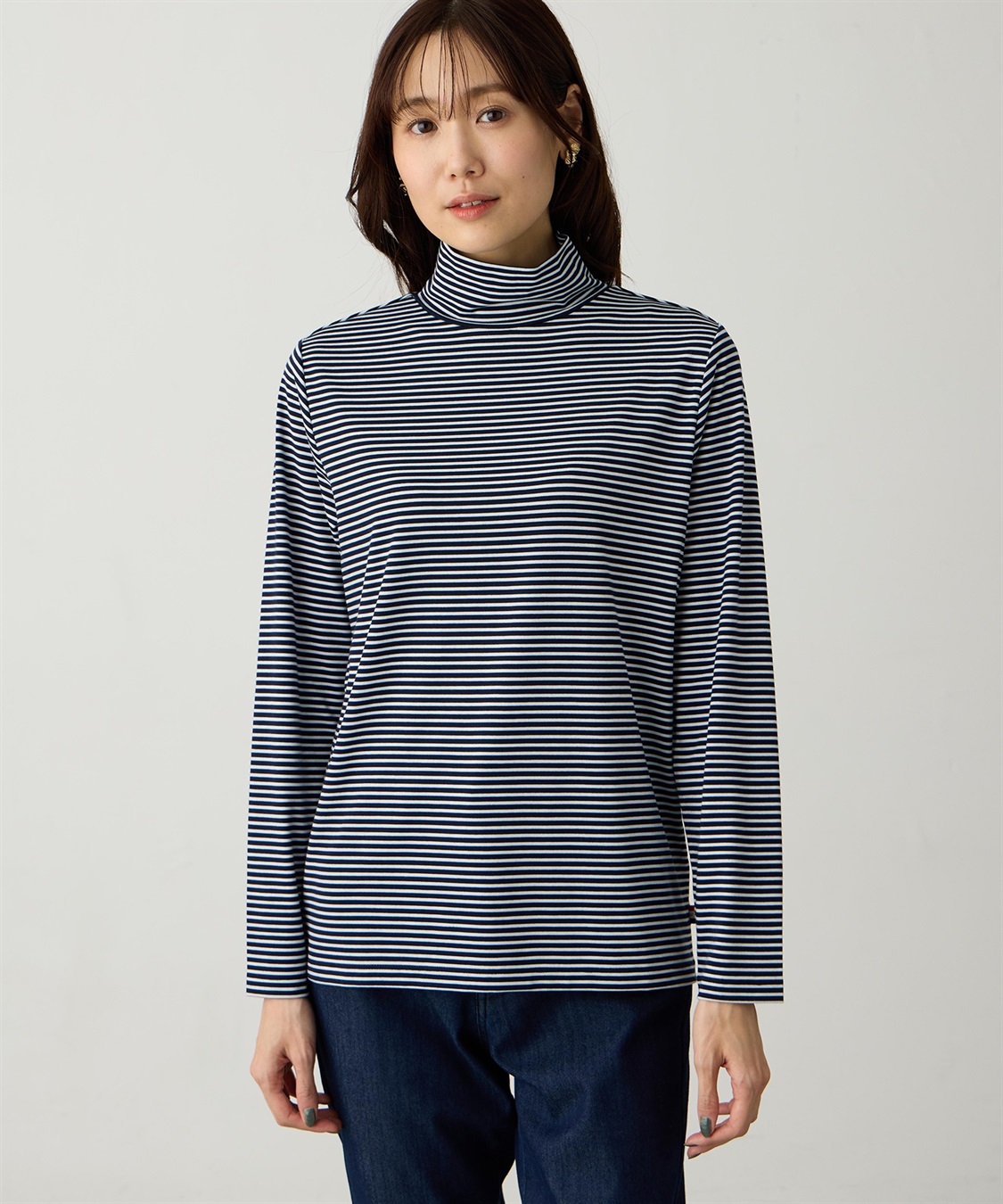 Petit Honfleur ハイネックインナープルオーバー_variation_3