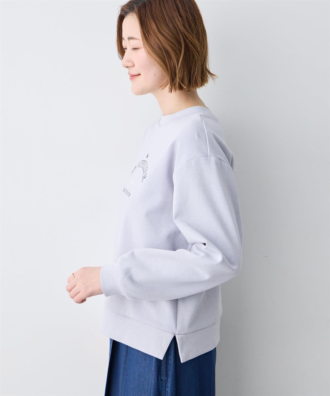 Petit Honfleur カレッジロゴプルオーバー_main