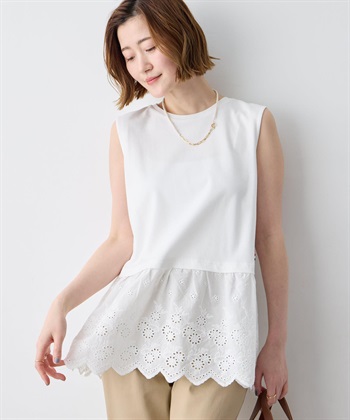Petit Honfleur 裾レースタンクトップ_variationthumb_1