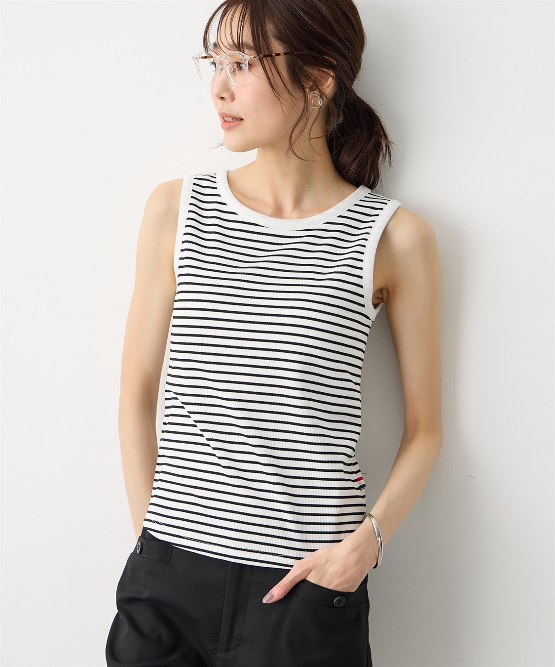Petit Honfleur カップ付タンクトップ【取り外し可能カップ付き】_variation_2