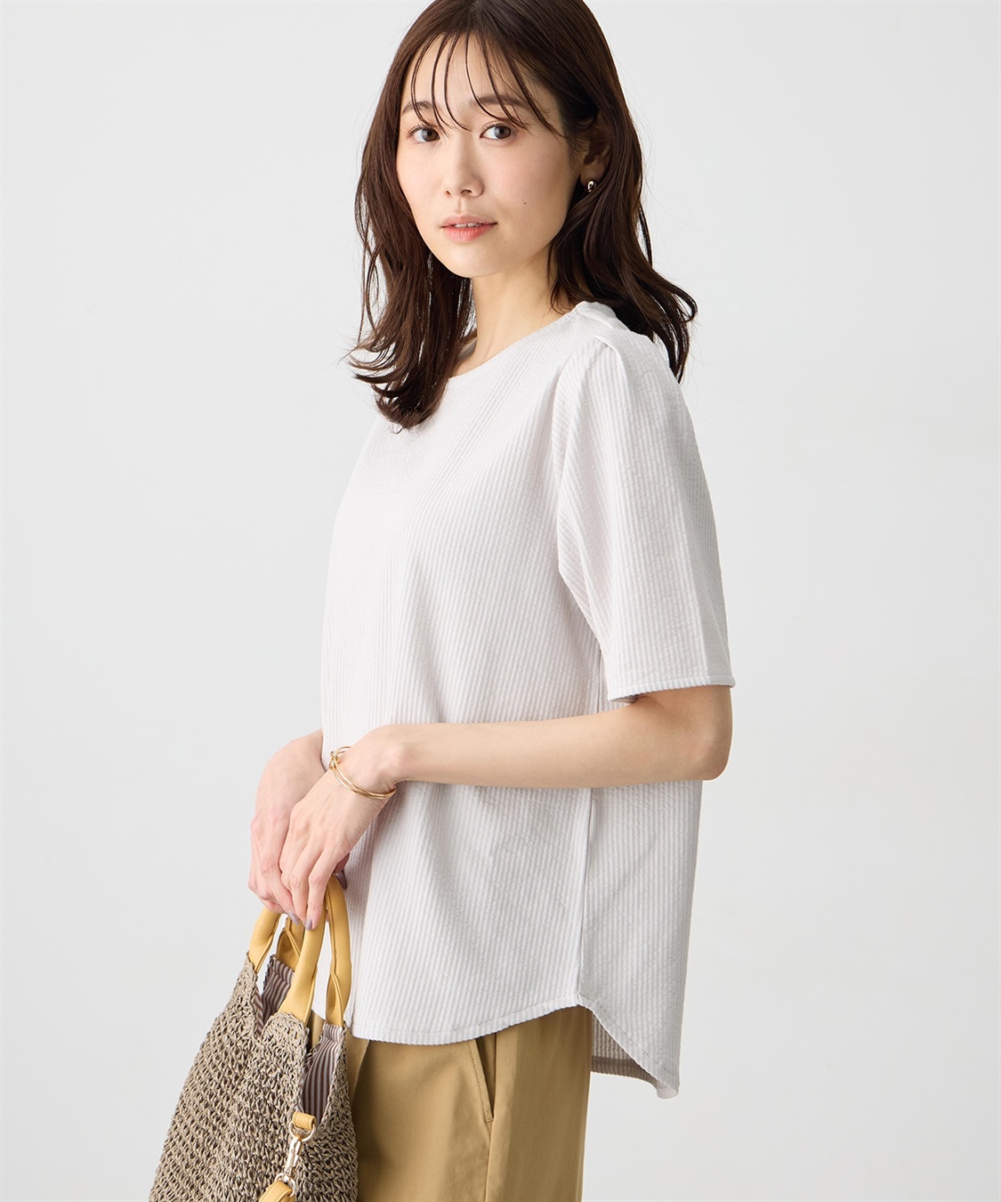 Petit Honfleur サッカーストライププルオーバー_variation_1