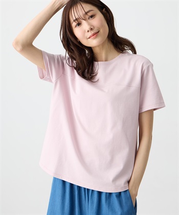 Petit Honfleur ラウンドヘム半袖PO【UVカット・接触冷感】【日本製】_variationthumb_4