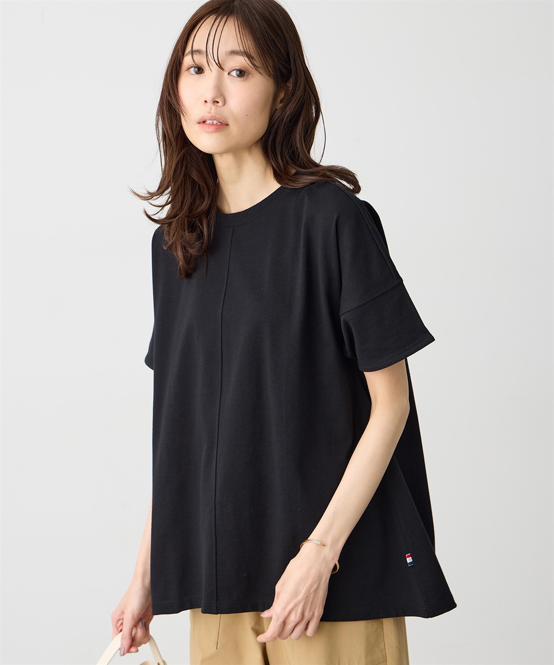 Petit Honfleur 袖切替チュニックPO【UVカット・接触冷感】_variation_2