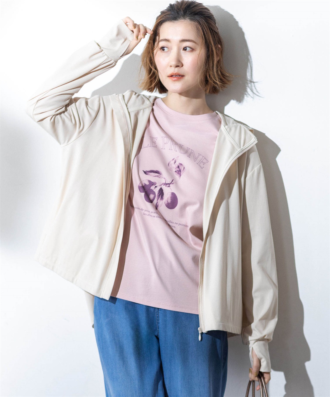 Petit Honfleur デザインフードPK【UVカット・接触冷感】_main