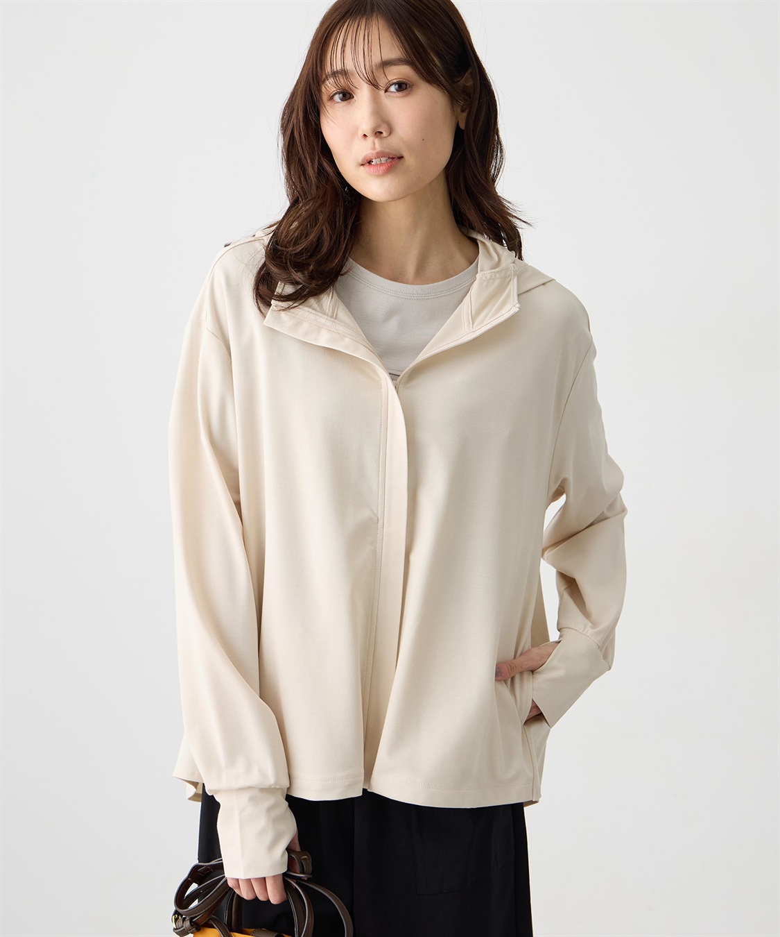 Petit Honfleur デザインフードPK【UVカット・接触冷感】_variation_1