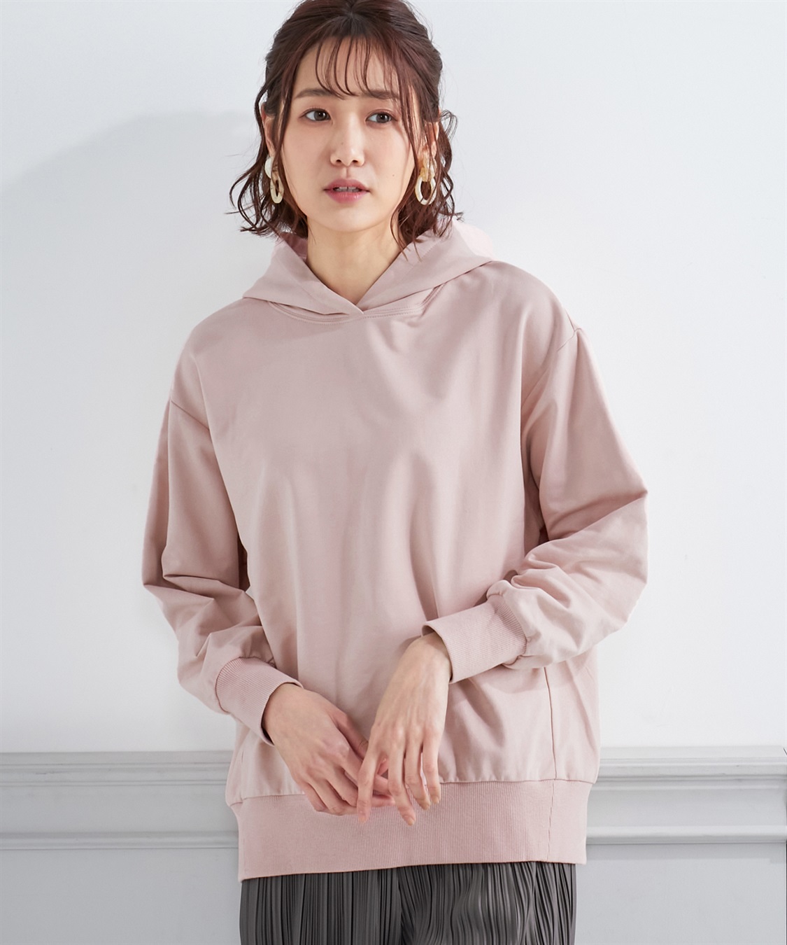 Petit Honfleur ゆるシルエットパーカー_variation_1