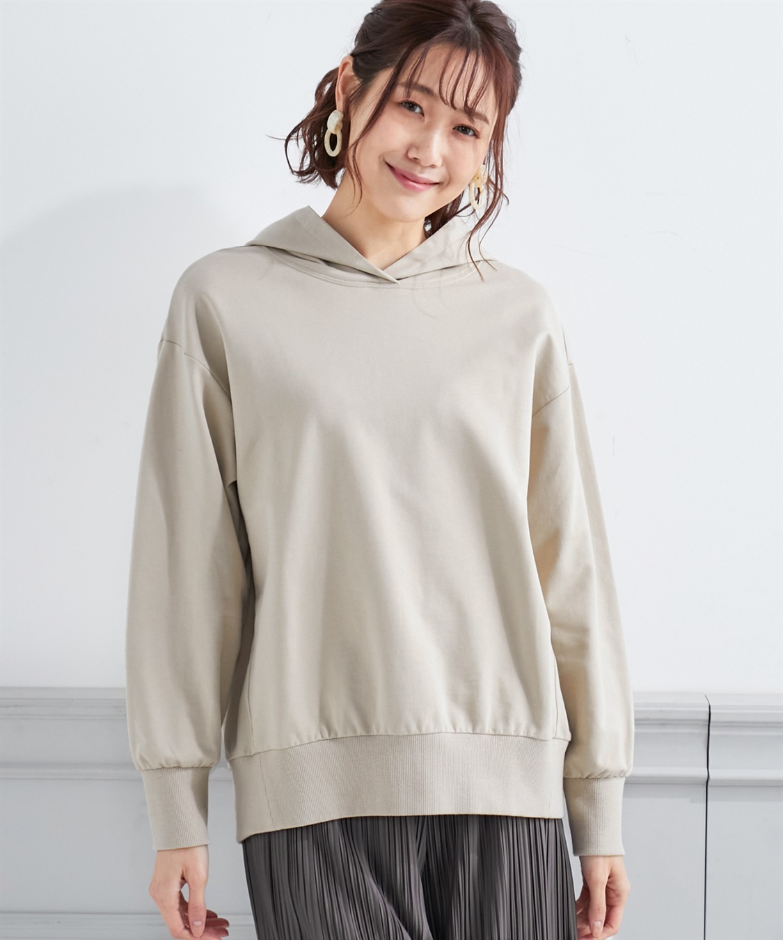 Petit Honfleur ゆるシルエットパーカー_variation_2