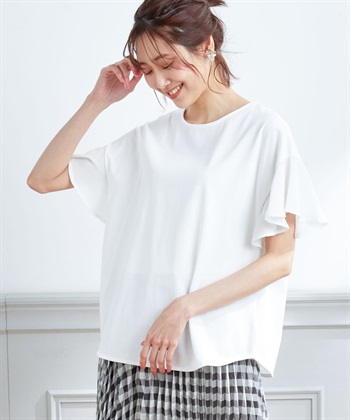 Petit Honfleur フリルスリーブカットプルオーバー_variationthumb_1