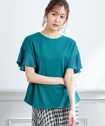 Petit Honfleur フリルスリーブカットプルオーバー_variationthumb_3