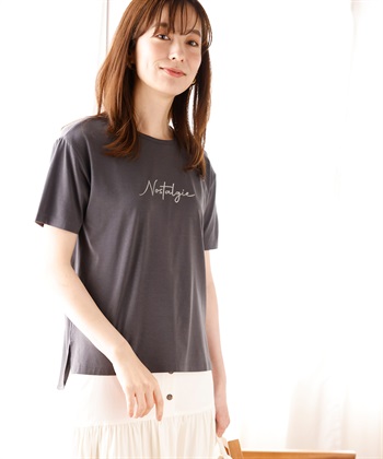 Petit Honfleur 【接触冷感】ロゴプリントTシャツ_variationthumb_1