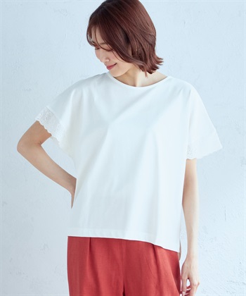 Petit Honfleur レーススリーブゆるシルエットプルオーバー_variationthumb_1