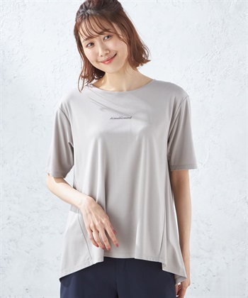 Petit Honfleur 【接触冷感】ロゴプリントプルオーバー_variationthumb_1