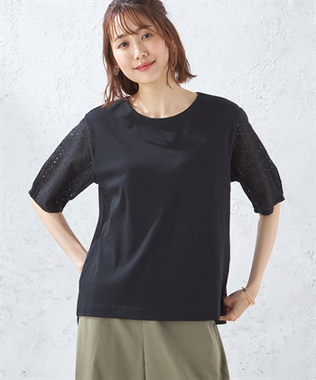 Petit Honfleur 刺しゅうスリーブプルオーバー_variationthumb_2