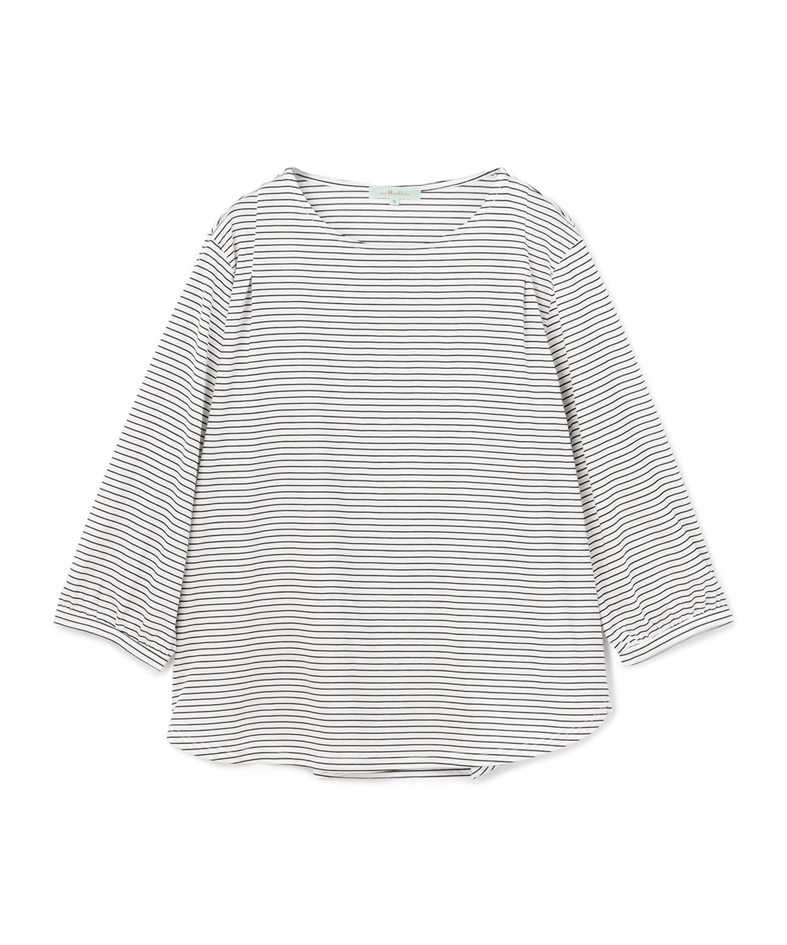 Petit Honfleur ラウンドヘムボーダープルオーバー_variation_1