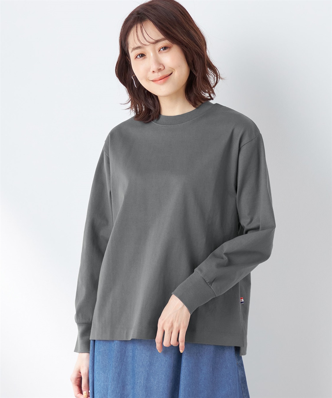 Petit Honfleur モックネックTシャツ_variation_1