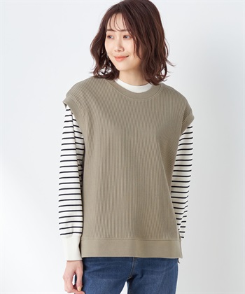 Petit Honfleur カットソーベスト_variationthumb_2