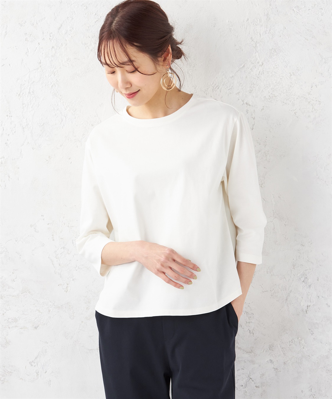 Petit Honfleur クルーネックTシャツ_variation_1