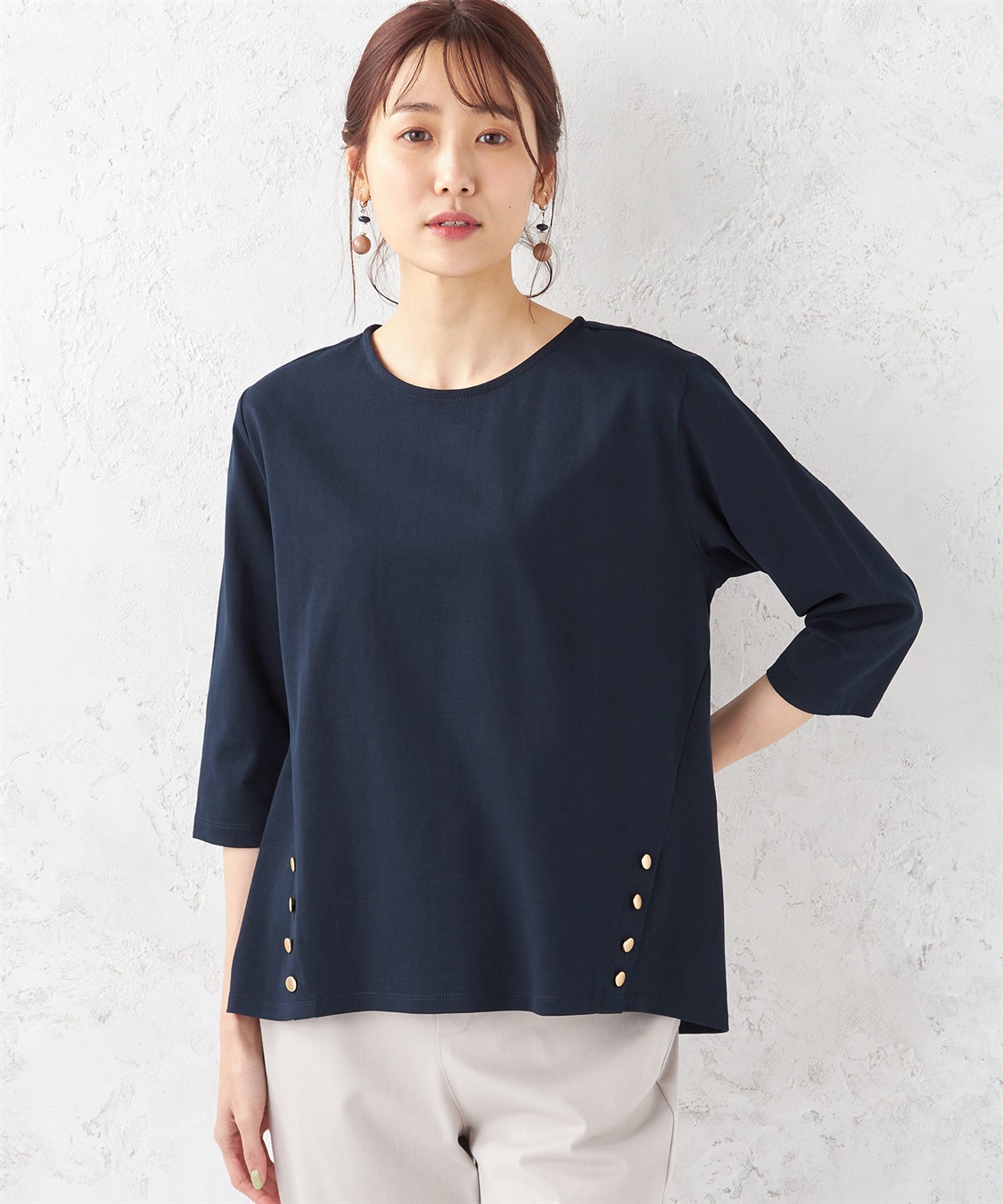 Petit Honfleur サイドボタンプルオーバー_variation_2