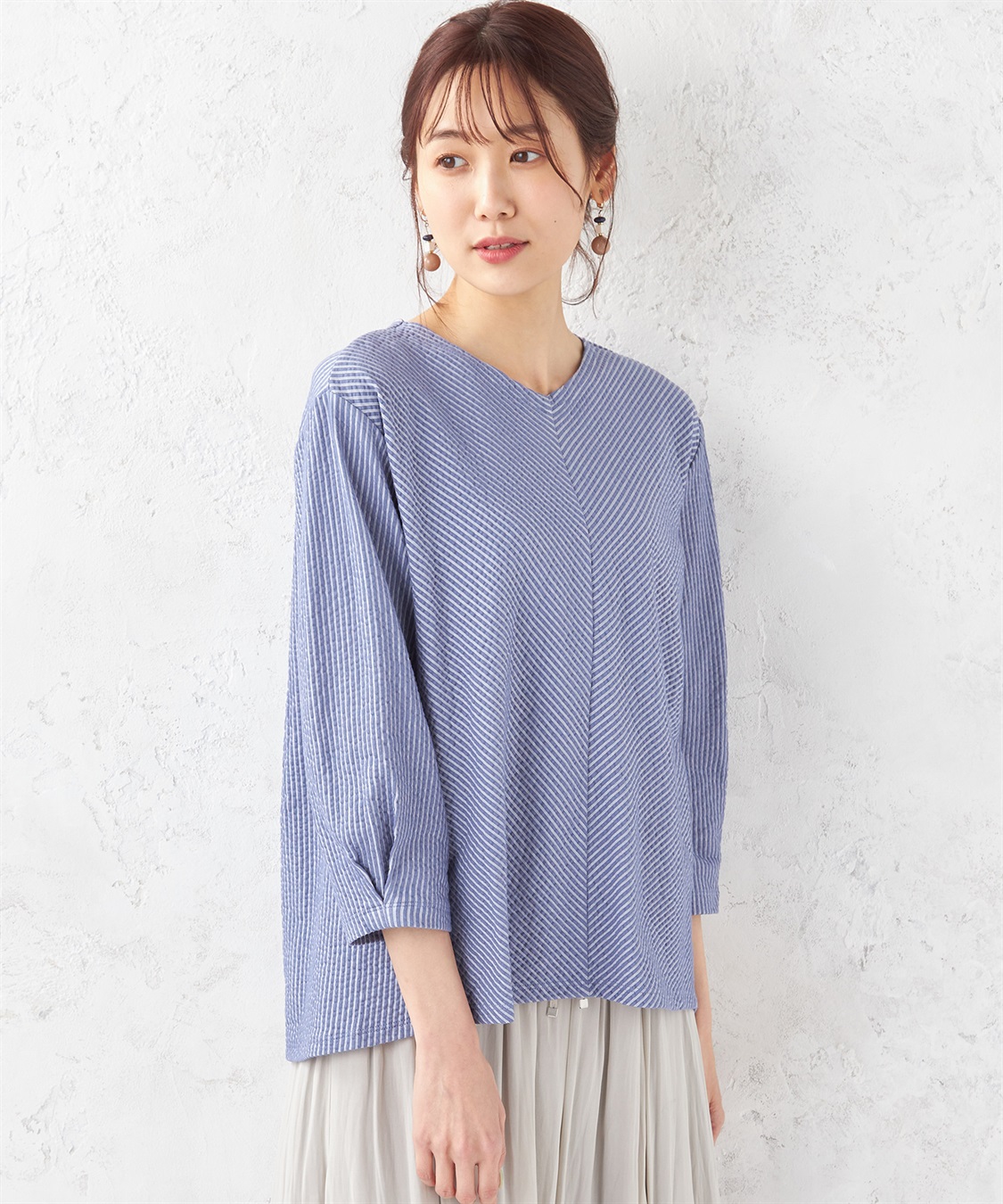 Petit Honfleur サッカーストライププルオーバー_variation_1