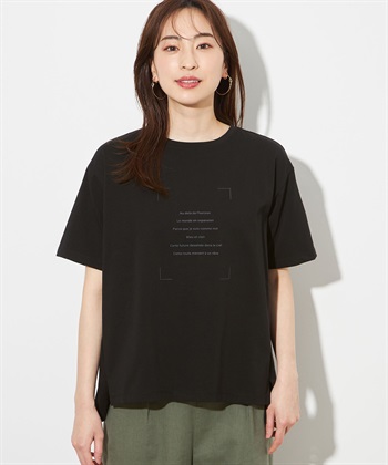 Petit Honfleur 【接触冷感】クーラータッチロゴＴシャツ_variationthumb_2