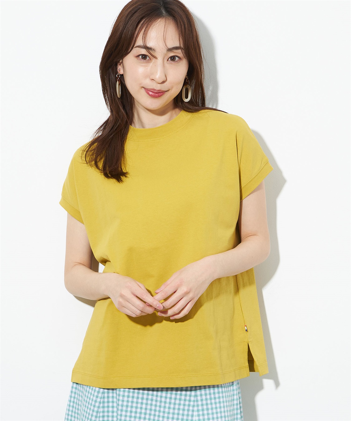 Petit Honfleur 【接触冷感】クーラータッチモックネックＴシャツ_variation_3