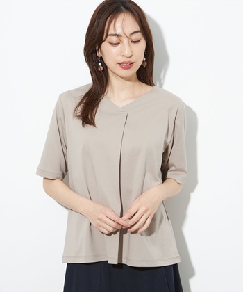 Petit Honfleur 【接触冷感】さらさらタックプルオーバー_variationthumb_1