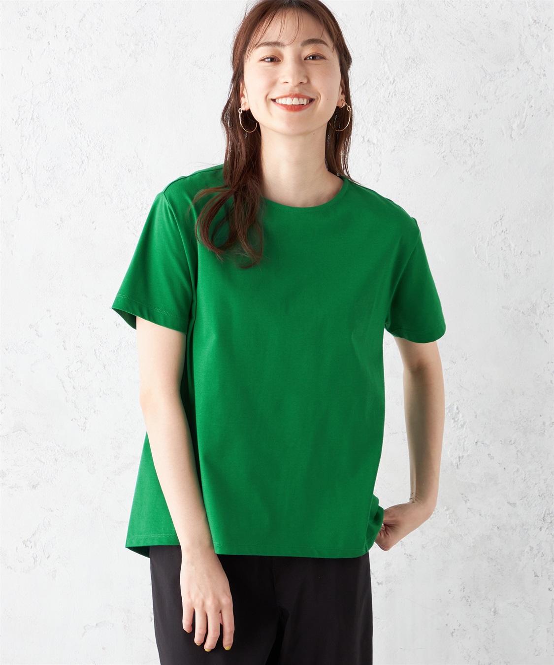 Petit Honfleur 汗じみ防止後タックAラインプルオーバー_variation_3