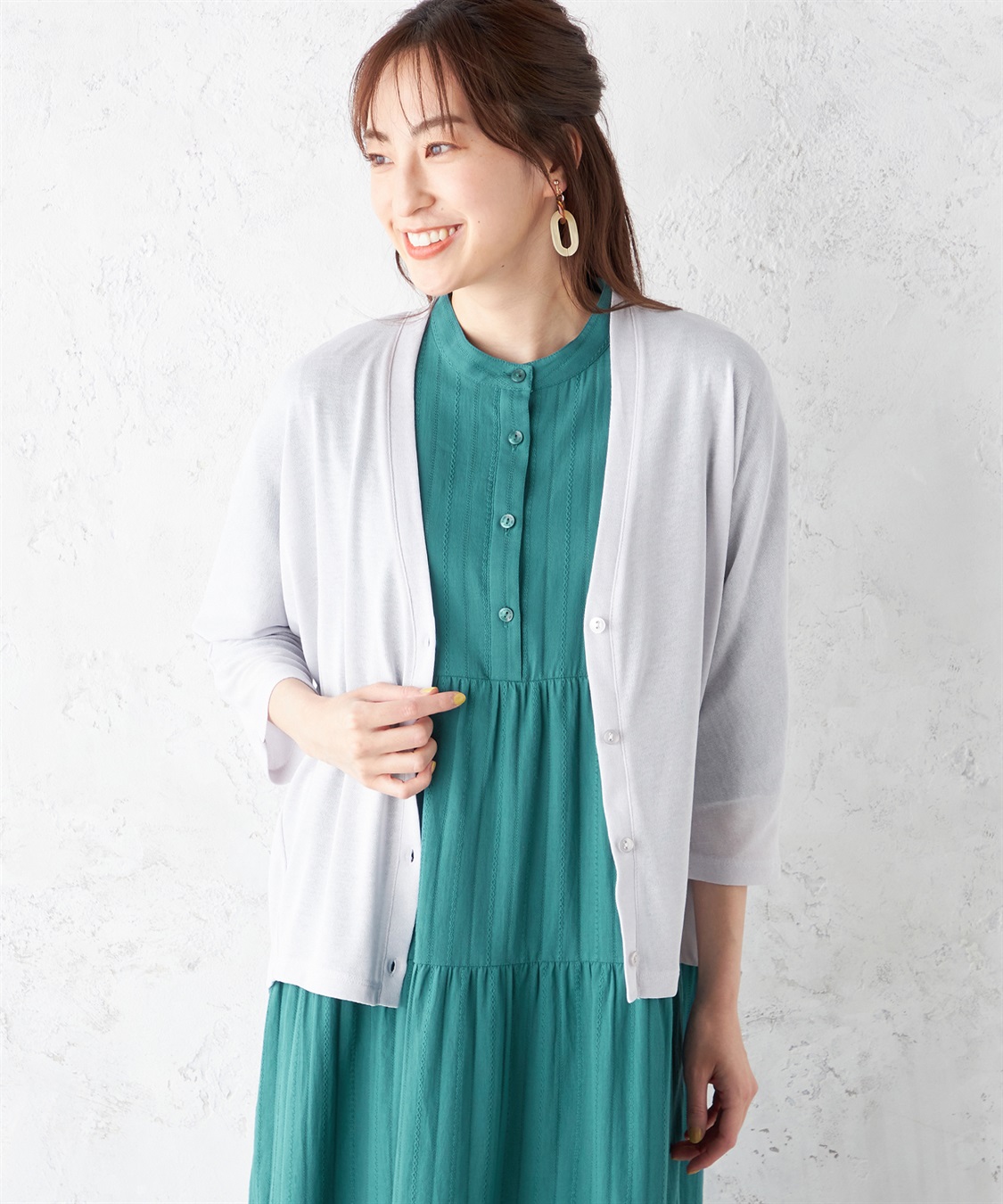 Petit Honfleur ドルマンカーディガン_variation_2