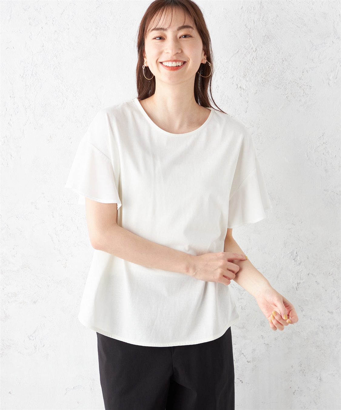 Petit Honfleur フレアスリーブプルオーバー_variation_1