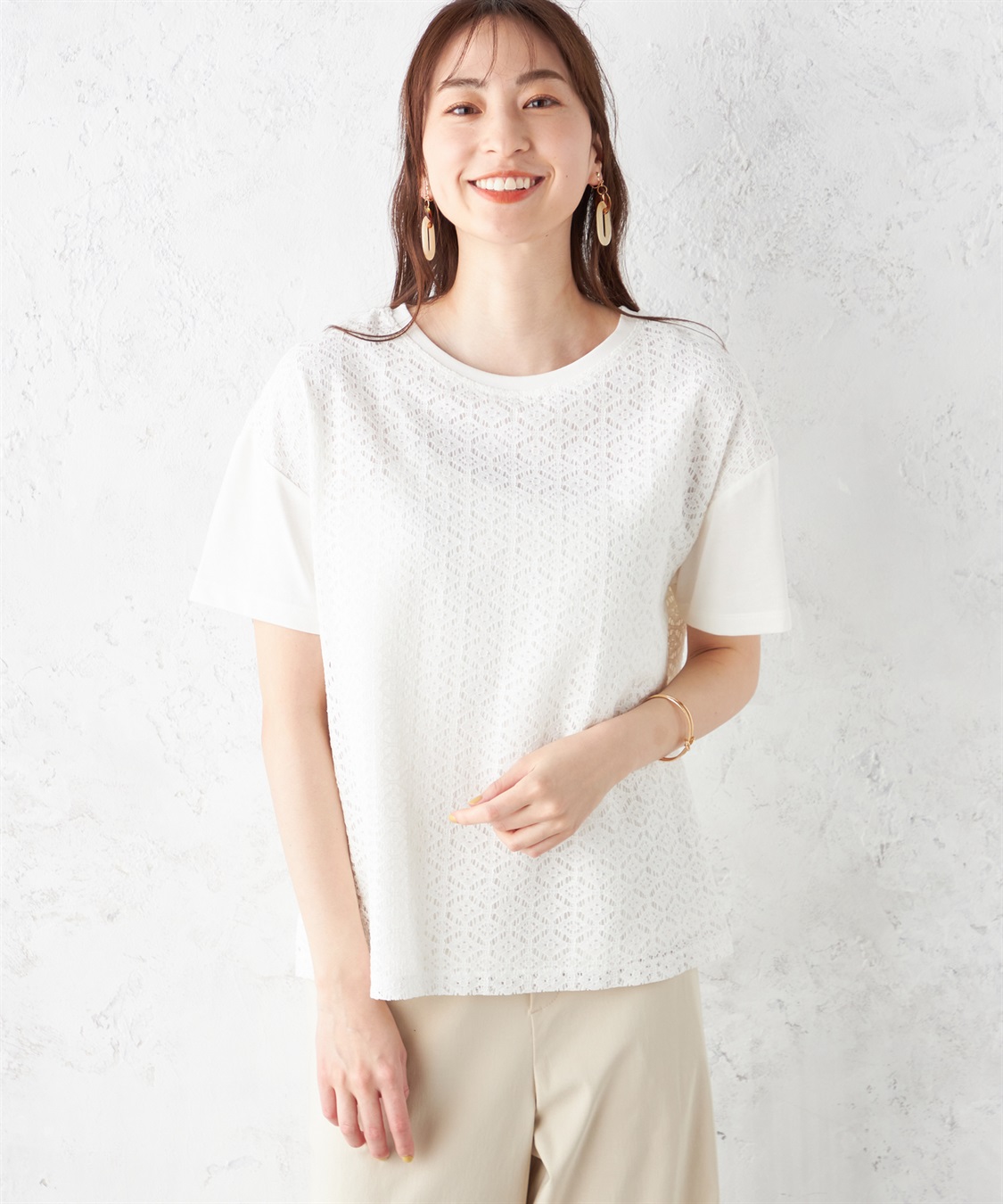 Petit Honfleur レースプルオーバー_variation_1