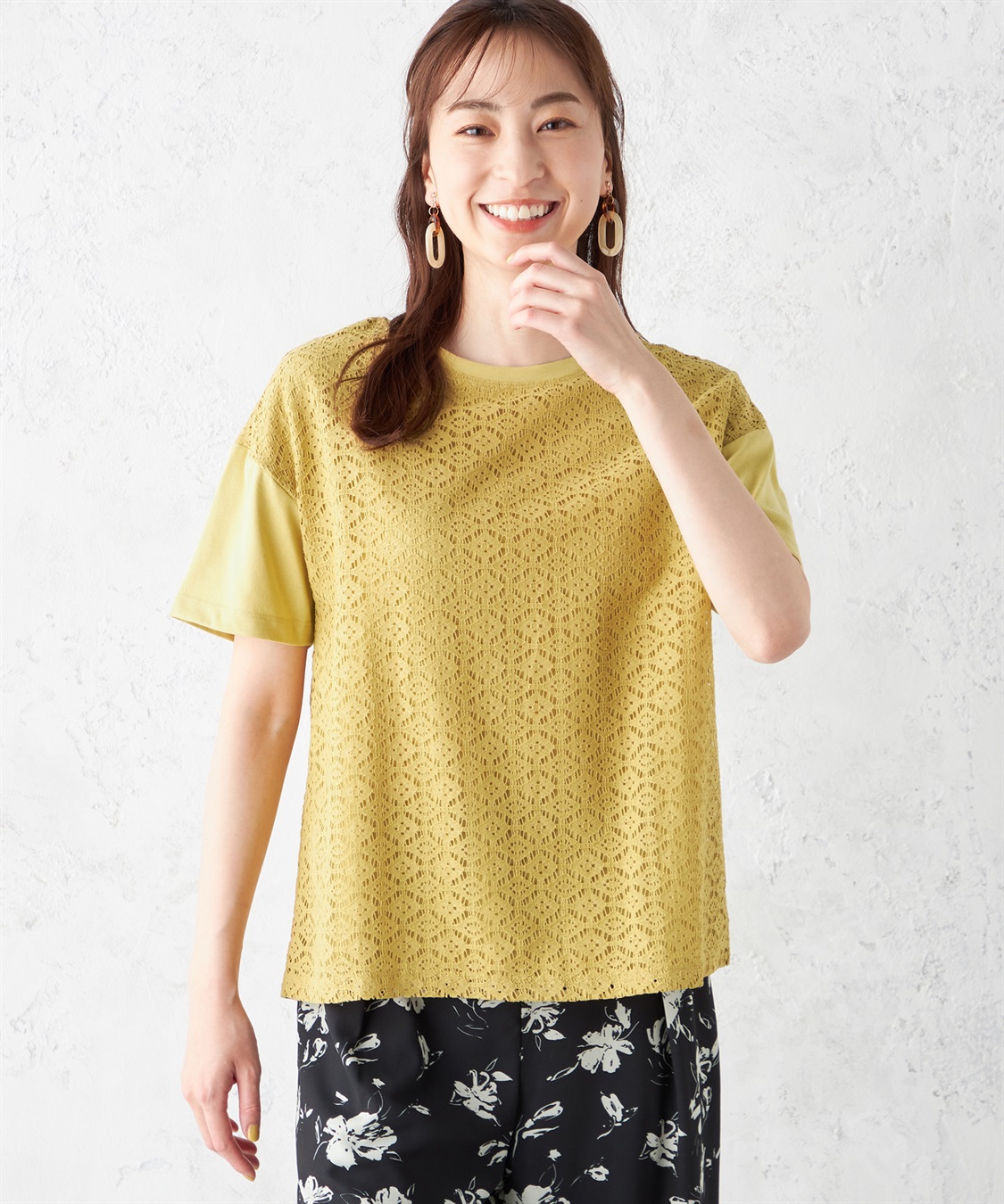 Petit Honfleur レースプルオーバー_variation_2